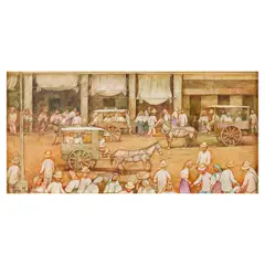Kalesa by Tony Mahilum, oil on canvas, sold Apr 2024