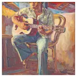 Gamaliel Subang, Armando, oil on canvas