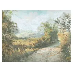 Eduardo Perrenoud Jr., Untitled (Landscape), oil on canvas