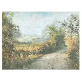 Eduardo Perrenoud Jr., Untitled (Landscape), oil on canvas