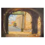 Isidro Ancheta, Untitled, oil on board