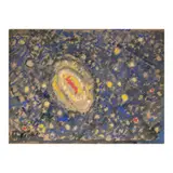 Galaxy 2 by Macario Vitalis, watercolor/ acrylic on paper, sold Apr 2024