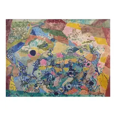 Iligan Reminiscence by Macario Vitalis, watercolor on paper, sold Apr 2024