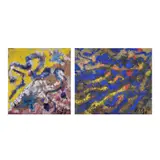 Macario Vitalis, a.) Playtime b.) Untitled