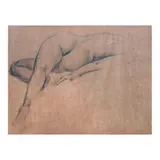 Vicente Manansala, Nude 340, charcoal on paper