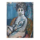Marciano Galang, Nude, oil on canvas