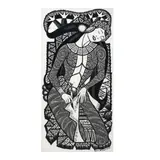 Gen Alcantara, Maiden, rubber cut print