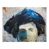 Marciano Galang, Profile, oil on board