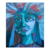 Alfredo Liongoren, Imahen, oil and ink on board