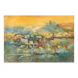 Untitled by Paco Gorospe, oil on canvas, sold Apr 2024