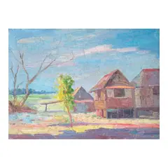 Sofronio y Mendoza, Untitled, oil on canvas