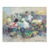 Cesar Buenaventura, Market Scene