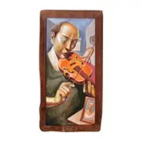 Emmanuel Garibay, Lalong Dakila, oil on wood