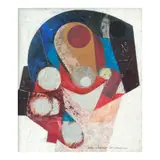 War Chariot by Jerry Elizalde Navarro, oil collage, sold Apr 2024