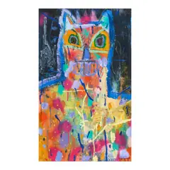 Ronante Maratas, True Boy, oil on paper