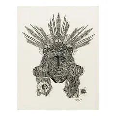 Epjey Pacheco, Untitled, pen and ink on paper