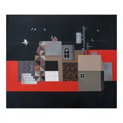Jaime Gubaton, Untitled, acrylic on canvas