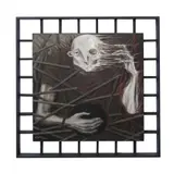 Cedrick Dela Paz, Half-Alive, mixed media on canvas with custom frame