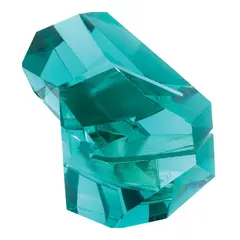 Synergy - 1997 by Ramon Orlina, carved green glass, sold Apr 2024