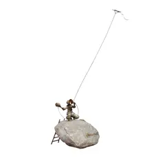 Michael Cacnio, Saranggola, brass and stone