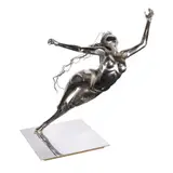 Daniel dela Cruz, Hope For Tomorrow, brass, solder with nickel electroplating on a stainless steel plate