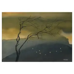 Steve Santos, Untitled, watercolor on paper
