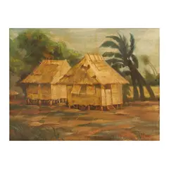 F. Pereira, Kubo, oil on canvas