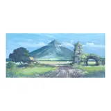 Antonio Calma, Mayon Volcano, oil on canvas