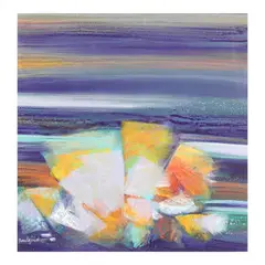 Raul Isidro, Seascape I, acrylic on canvas