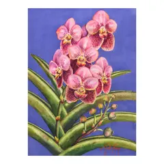 Reigning Queen by Jinky Rayo, watercolor on paper, sold Jan 2024