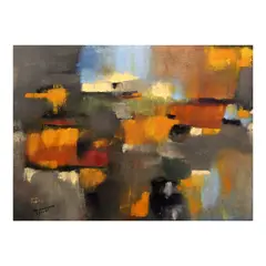Florencio Concepcion, Abstraction, oil on canvas