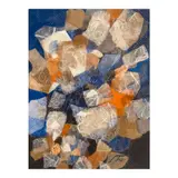 José T. Joya, Boreas (North Wind), acrylic collage
