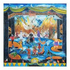 Charlie Co, A Wonderful Magical Night at the Circus, oil on canvas