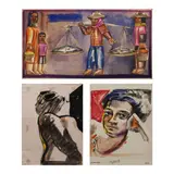 Nunelucio Alvarado, A Group of Three Artworks