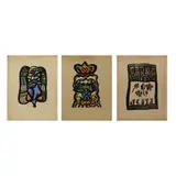 Manuel Baldemor, A Group of Three Artworks, b.) Untitled<br /> handsigned and dated 1988 (lower right)<br /> print 25/50<br /> 11" x 8 1/2" (28 cm x 22 cm)<br /><br />