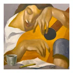 Emmanuel Garibay, Simula, oil on canvas