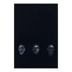 Wire Tuazon, Glow in the Dark, mixed media on paper
