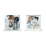 Isobel Francisco, Human Nature, mixed media on canvas