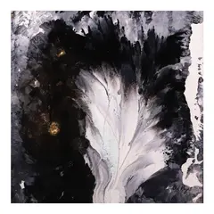 Cid Reyes, Over Flow, acrylic on canvas