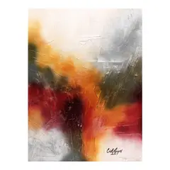 Windswept Series 1 by Cid Reyes, mixed media on canvas, sold Jan 2024