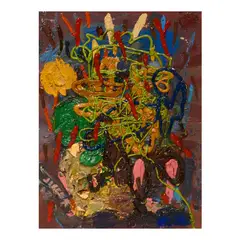 Jigger Cruz, Untitled, oil on canvas