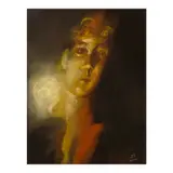 Mark Justiniani, Poon, pastel on paper