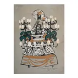 Carroza by Fernando Zóbel de Ayala y Montojo, serigraph, sold Jan 2024