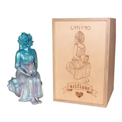 Self Love by Lynyrd Paras, 1/1<br /> resin, sold Jan 2024