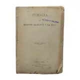 Manuel Hazañas y la Rúa, Poesías
[Poems]