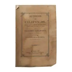 Recuerdos de Filipinas
[Remembrances from the Philippines] by Francisco Cañamaque, sold Nov 2023