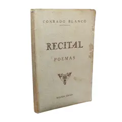 Conrado Blanco, Recital. poemas.