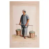 Galerie Royale de Costumes, Portuer Tagal a Manille (Iles Philippines), Engraving Colored Paper