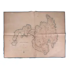 Untitled by Plano de la Isla de Mindanao, Colored Paper, sold Nov 2023