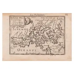 Insulae Philippinae, Untitled, Engraved B&W Paper